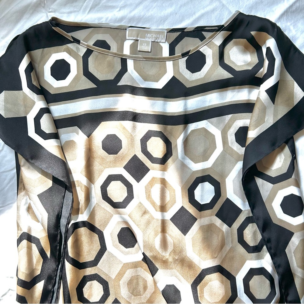 Michael Kors Silk Flowy Top